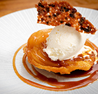Tarte Tatin food photography