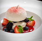 Summer Fruit Pavlova food photography